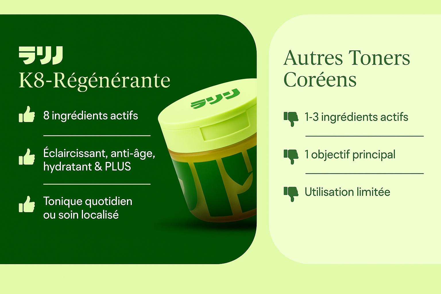 Pads profesionnel coréen
